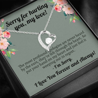 Sorry (Apology Gift) Forever Love Necklace - Love You This Much